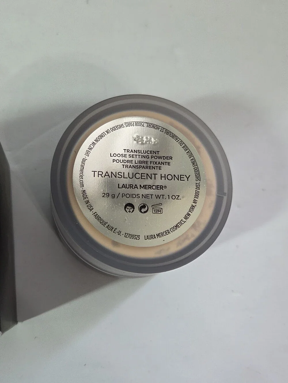 Laura Mercier Translucent Loose Setting Powder Translucent Honey 1oz / 29g New